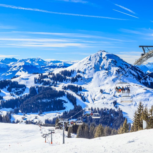 Brixen im Thale bij de Hohe Salve