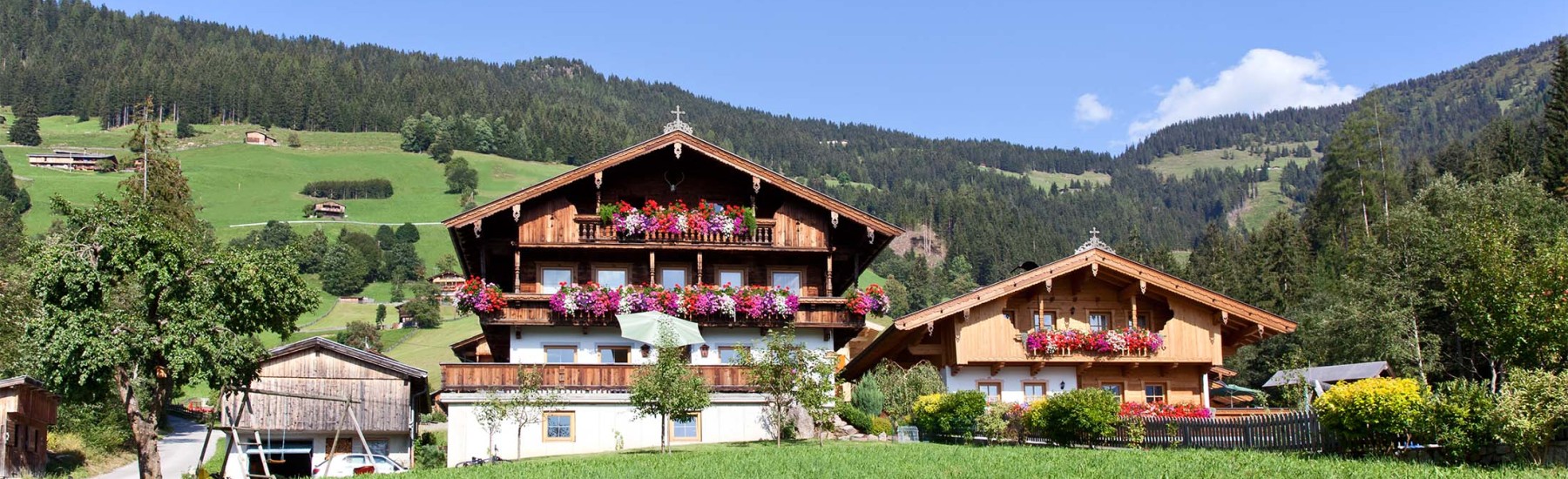 zomer bergen accommodatie