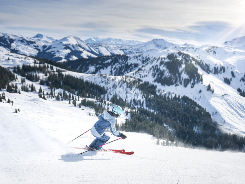 Skipiste bij Westendorf